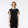 Lacoste Men's Regular Fit Colorblock Polo - Xl - 6 In Black