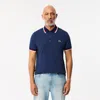 Lacoste Men's Regular Fit Stretch Mini Piqué Polo - 3xl - 8 In Blue