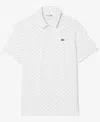 Lacoste Men's Regular-fit Golf Performance Polo In White