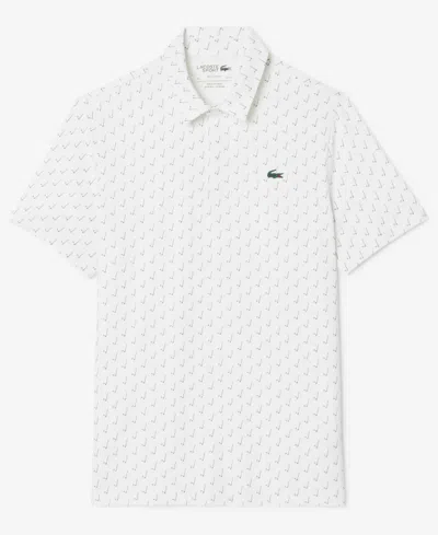 Lacoste Men's Regular-fit Golf Performance Polo In White