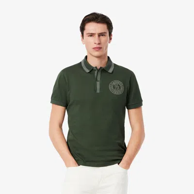 Lacoste French Made Classic Fit Polo In Green