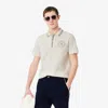 Lacoste Men's Regular Fit L.12.12 Badge Print Polo - 4xl - 9 In Neutral