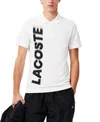 Lacoste White Regular Fit Movement Printed Polo In 001 - White