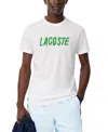 Lacoste Ultra Dry Printed T-shirt In White