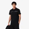 Lacoste Men's Regular Fit Logo Trim L.12.12 Polo - 4xl - 9 In Black