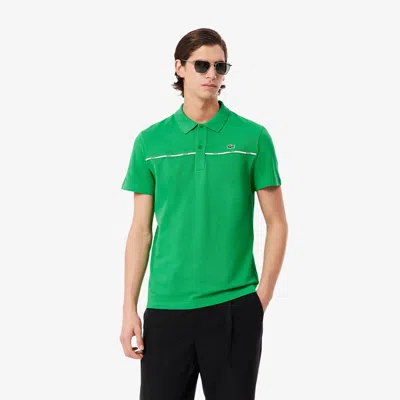 Lacoste Men's Regular Fit Logo Trim L.12.12 Polo - Xxl - 7 In Green