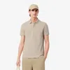 Lacoste Men's Regular Fit Paris Stretch Piqué Polo - Xl - 6 In Grey