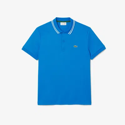 Lacoste Men's Regular Fit Pima Cotton Polo - Xxl - 7 In Blue