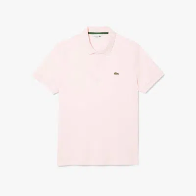 Lacoste Men's Regular Fit Pima Cotton Polo - 3xl - 8 In Pink