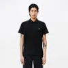 Lacoste Men's Regular Fit Stretch Mini Piqué Polo - 4xl - 9 In Black