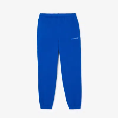 Lacoste Men's Double Face Adjustable Joggers In Blue