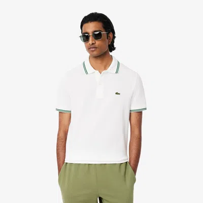 Lacoste Men's Regular Fit Trim Accent L.12.12 Polo - 3xl - 8 In White