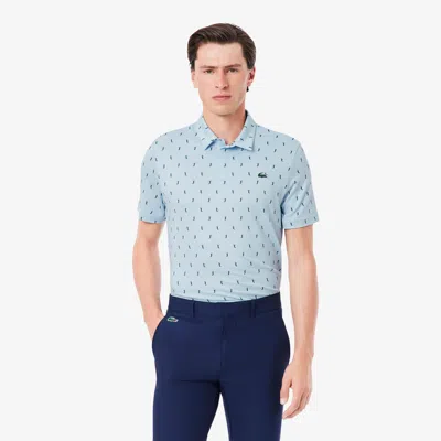 Lacoste Men's Regular Fit Uv Protect Golf Polo - Xxl - 7 In Blue