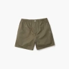 LACOSTE MEN'S RELAXED FIT COTTON SHORTS - S - 3