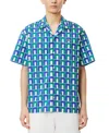 Lacoste Robert George Button Down Short Sleeves Shirt In Is