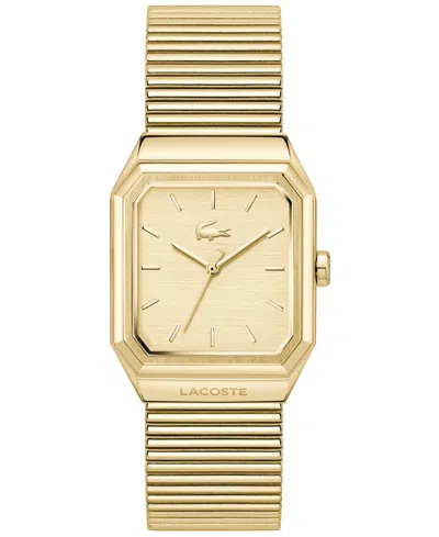 Lacoste Men's Rene Gold Tone Stainless Steel Mesh Bracelet Watch, 31x32mm