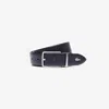 Lacoste Men's Reversible Leather Belt - 37 In In Blue