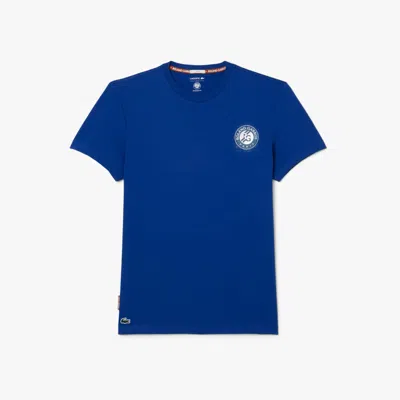 Lacoste Men's Roland-garros Edition Sport T-shirt - Xs In Blue