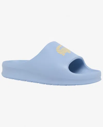 Lacoste Men's Serve Slides 2.0  - 12 In Blue