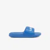 Lacoste Serve Slide 1.0 Flip Flops In Blue