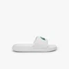 Lacoste Men's Serve Slide 1.0 - 11 In White