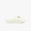 Lacoste Men's Serve Slide 2.0 - 7 In White