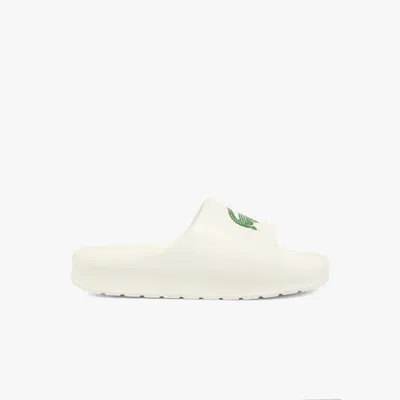 Lacoste Men's Serve Slide 2.0 - 7 In White