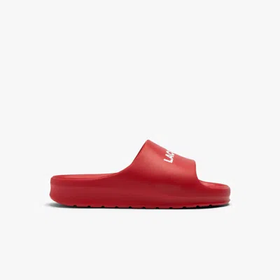 Lacoste Men's Serve Slide 2.0 - 11 In Red