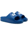 Lacoste Men's Serve Slide 2.0 Sandals In Blue,white