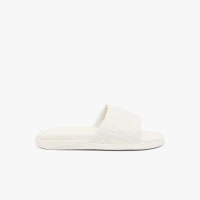 Lacoste Men's Serve Slide Dual - 8 In Beige