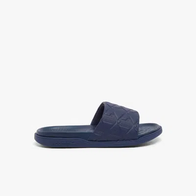 Lacoste Men's Serve Slide Dual - 9 In Blue