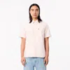Lacoste Men's Regular Fit Short Sleeve Oxford Shirt - 16½ - 42 In Pink