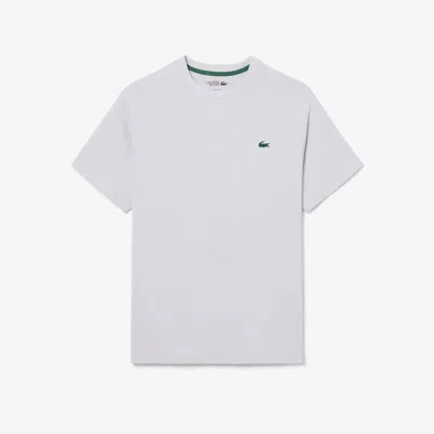 Lacoste Men's Short Sleeve Performance T-shirt In Grey 69x