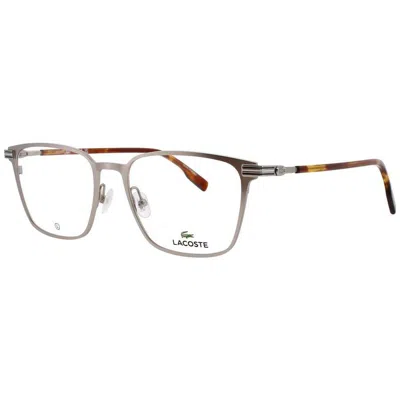 Lacoste Optical Glasses Silver In Neutral