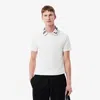 Lacoste Men's Slim Fit Branded Polo - Xl - 6 In White
