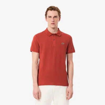 Lacoste Men's Slim Fit L.12.12 Piqué Polo - M - 4 In Brown