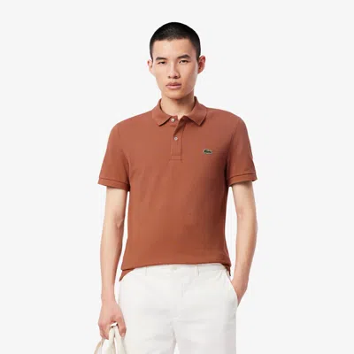 Lacoste Men's Slim Fit L.12.12 Piqué Polo - 3xl - 8 In Brown