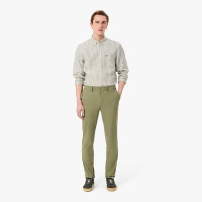 Lacoste Men's Slim Fit Pants - 40 In Green