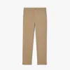 Lacoste Men's Slim Fit Stretch Cotton Pants - 36/34 In Beige