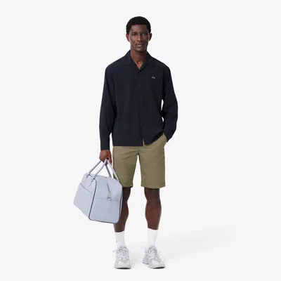 Lacoste Men's Slim Fit Stretch Cotton Shorts - 34 In Green
