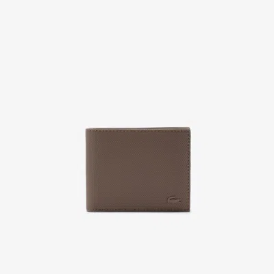 Lacoste Men's Small Classic Piqué Billfold - One Size In Brown