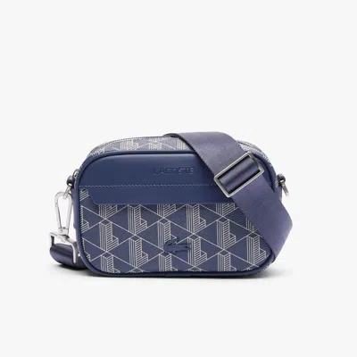 Lacoste Men's Small The Blend Satchel - One Size In Blue