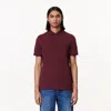 Lacoste Men's Regular Fit Paris Stretch Piqué Polo - Xl - 6 In Red