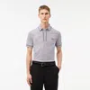 Lacoste Men's Regular Fit Paris Stretch Piqué Polo - Xxl - 7 In Grey