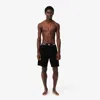Lacoste Men's Soft Cotton Pajama Shorts In Black
