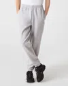 Lacoste Men's Tapered Leg Sweatpants - L - 5 In Silver Chine