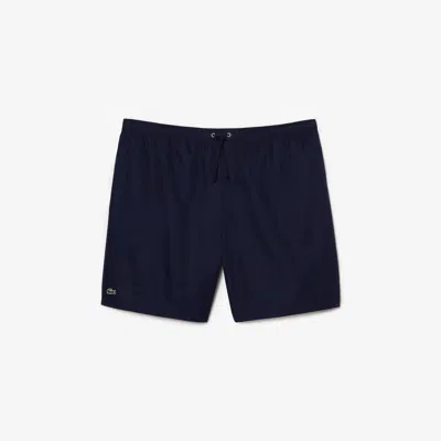 Lacoste Men's Sport Big Fit Relaxed Fit Lined Shorts - 4xl Big In Blue