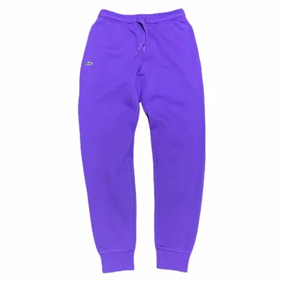Lacoste Men's Sport Fleece Tennis Sweatpants In Purple
