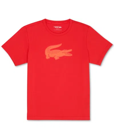 Lacoste Men's Sport Ultra Dry Performance T-shirt In Corrid