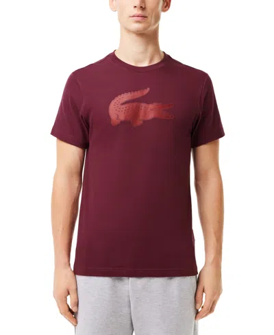 Lacoste Men's Sport Ultra Dry Performance T-shirt In Spleen